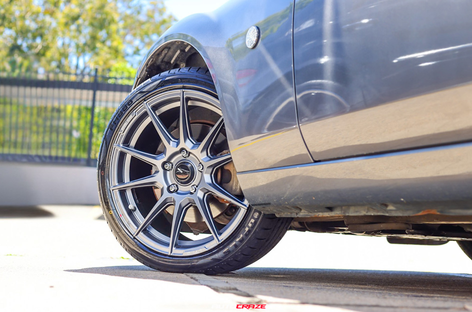 MAZDA MX5 ENKEI SC46 GUNMETAL & MILLING