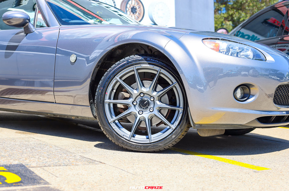 MAZDA MX5 ENKEI SC46 GUNMETAL & MILLING