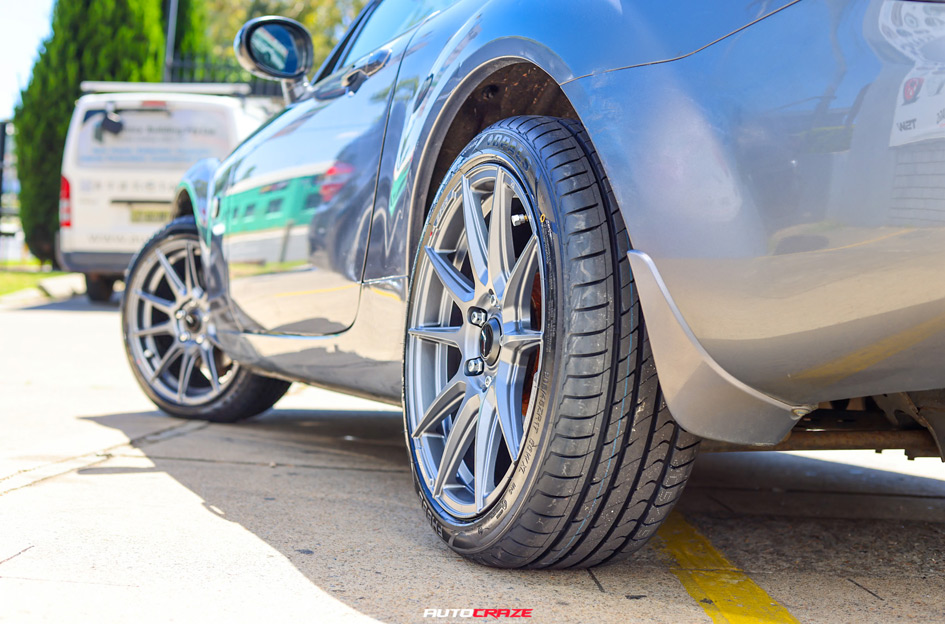 MAZDA MX5 ENKEI SC46 GUNMETAL & MILLING