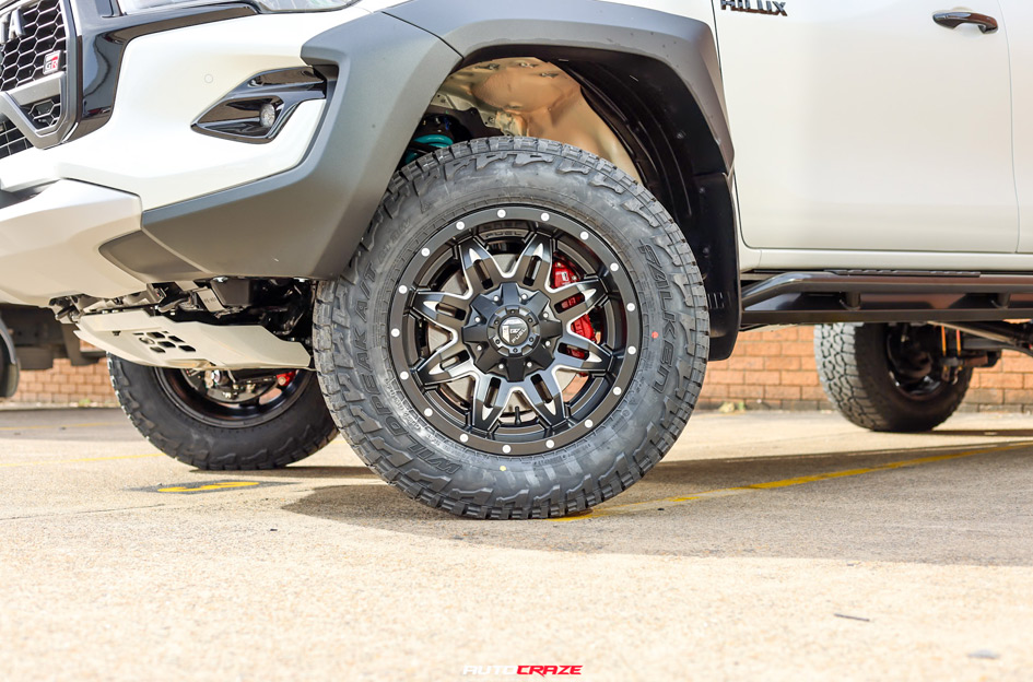 TOYOTA HILUX GR FUEL LETHAL GLOSS BLACK MILLED ACCENTS