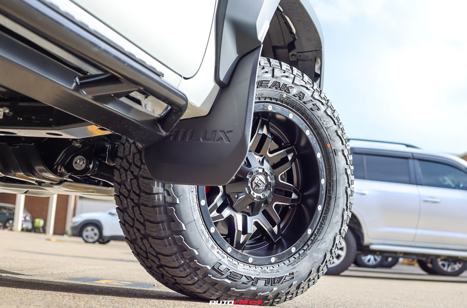 TOYOTA HILUX GR FUEL LETHAL GLOSS BLACK MILLED ACCENTS