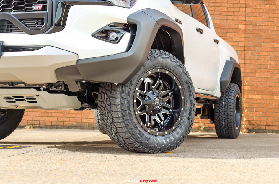 TOYOTA HILUX GR FUEL LETHAL GLOSS BLACK MILLED ACCENTS