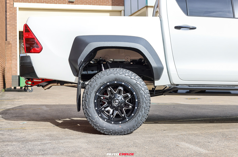 TOYOTA HILUX GR FUEL LETHAL GLOSS BLACK MILLED ACCENTS