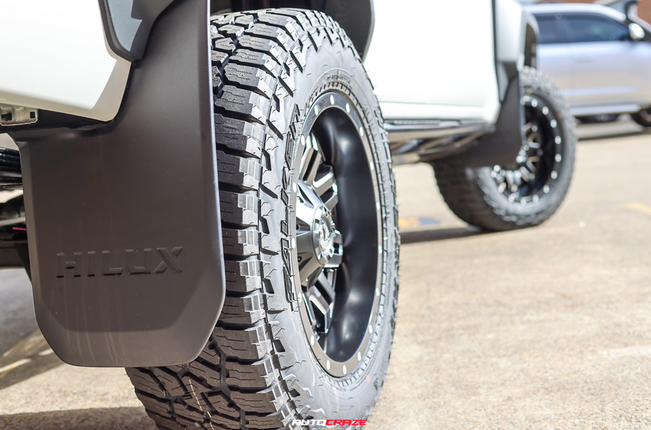 TOYOTA HILUX GR FUEL LETHAL GLOSS BLACK MILLED ACCENTS