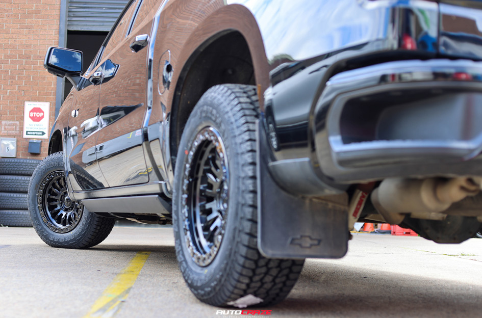 CHEVROLET SILVERADO FUEL RINCON MATTE BLACK