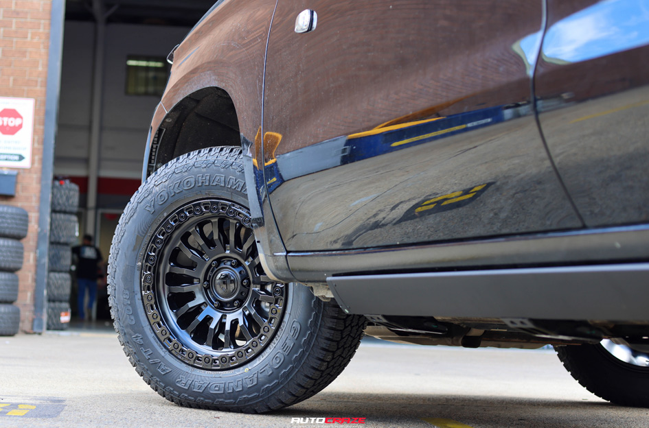 CHEVROLET SILVERADO FUEL RINCON MATTE BLACK