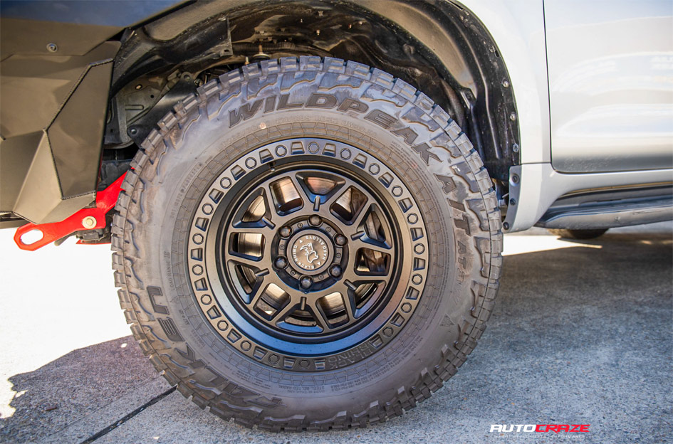 TOYOTA LANDCRUISER PRADO 150 BLACK RHINO KELSO MATTE BLACK