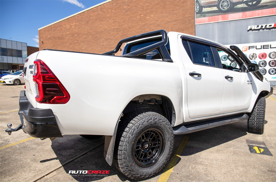 TOYOTA HILUX N80 FUEL NITRO MATTE BLACK