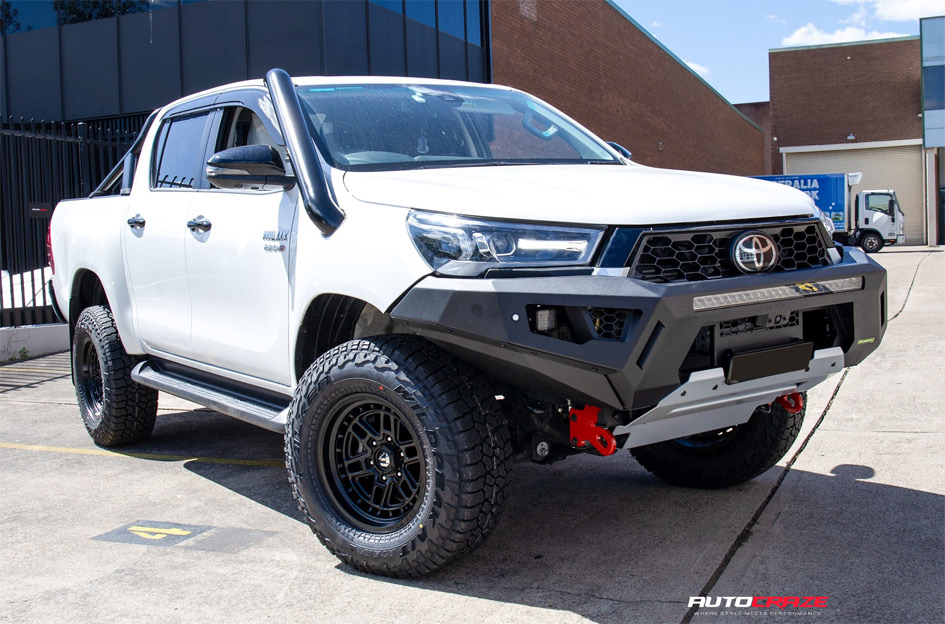 TOYOTA HILUX N80 FUEL NITRO MATTE BLACK