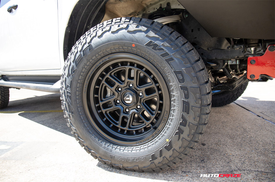 TOYOTA HILUX N80 FUEL NITRO MATTE BLACK