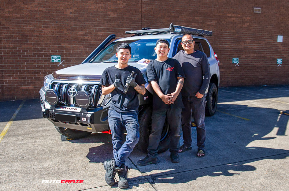 TOYOTA LANDCRUISER PRADO 150 BLACK RHINO KELSO MATTE BLACK