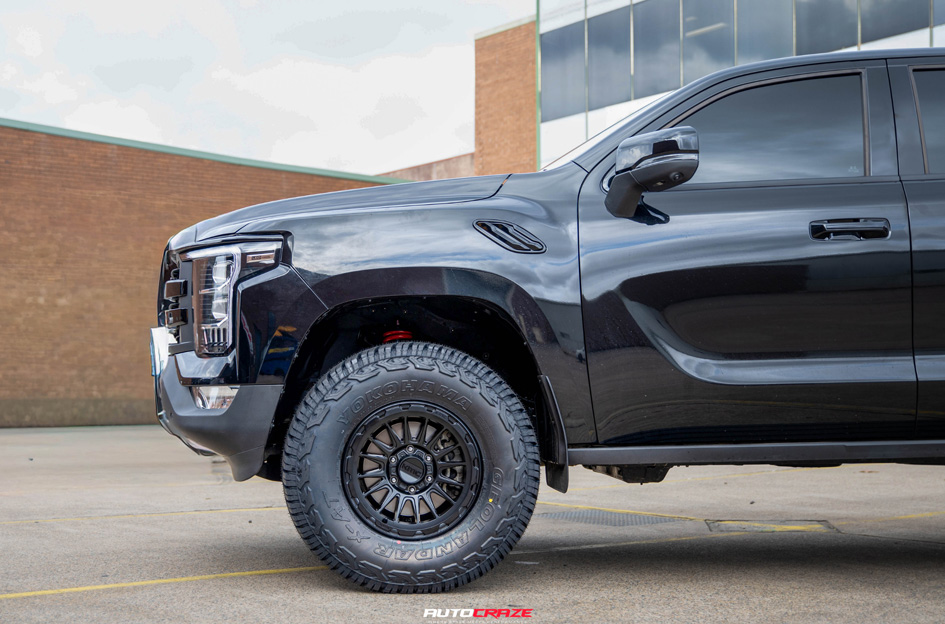 FOTON TUNLAND V7 KMC KM542 IMPACT SATIN BLACK