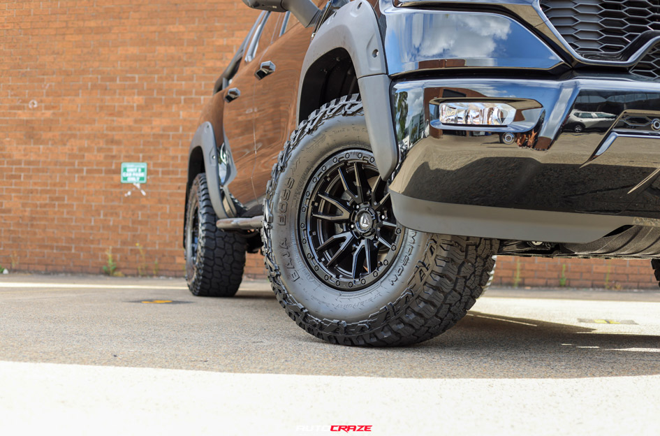 FOTON TUNLAND V9 FUEL REBEL 6 MATTE BLACK