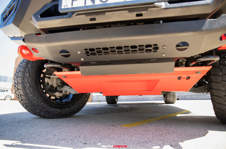 FORD RANGER NEXT GEN FUEL SURGE GLOSS BLACK GRAY TINT