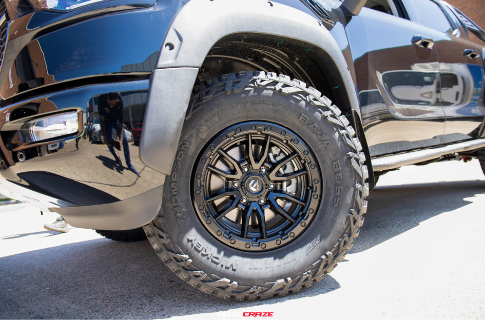 FOTON TUNLAND V9 FUEL REBEL 6 MATTE BLACK