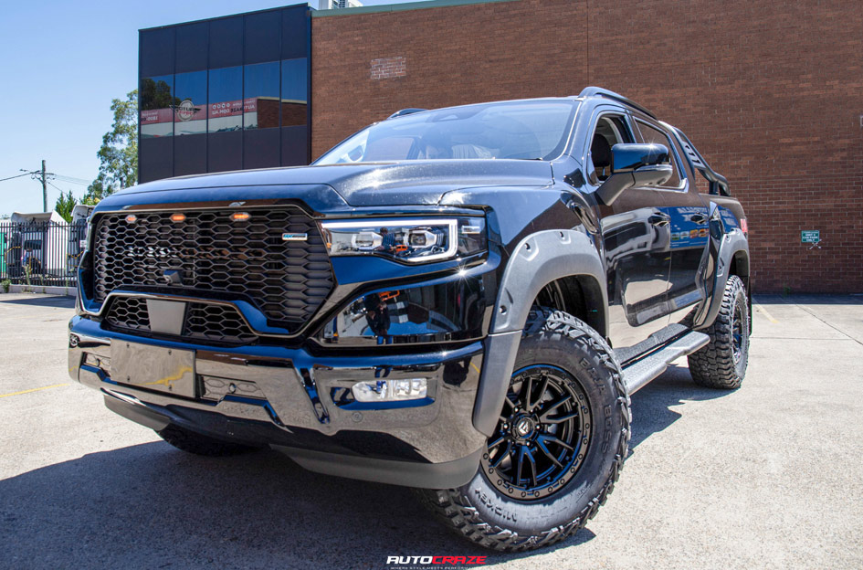 FOTON TUNLAND V9 FUEL REBEL 6 MATTE BLACK