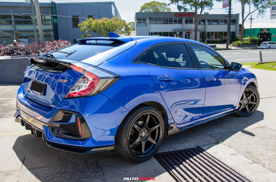 HONDA CIVIC MOTEGI MR160 MATTE BLACKBIRD METALLIC