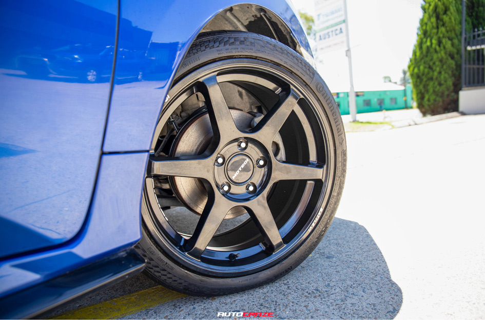 HONDA CIVIC MOTEGI MR160 MATTE BLACKBIRD METALLIC