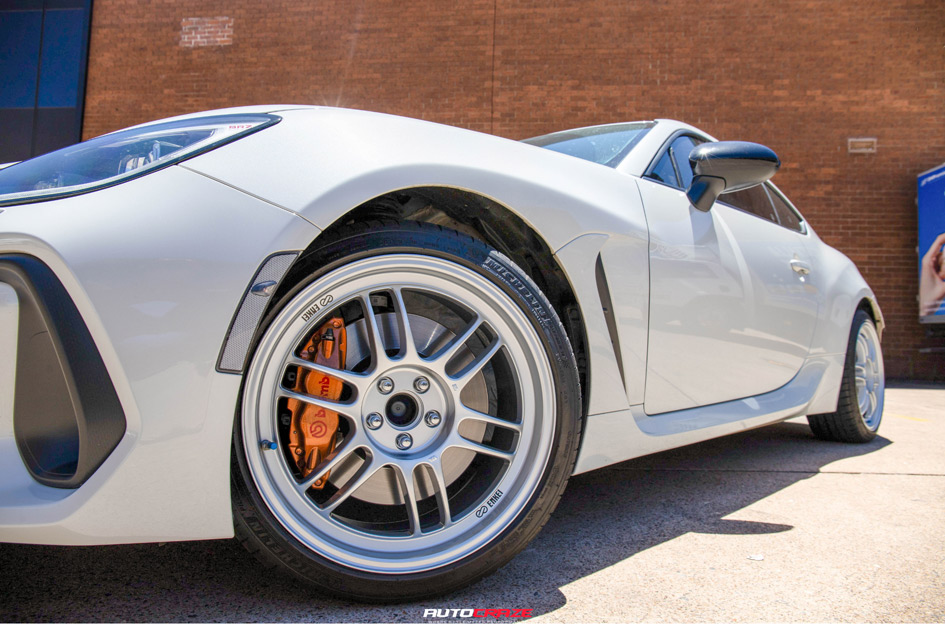 SUBARU BRZ ENKEI RPF1 SILVER