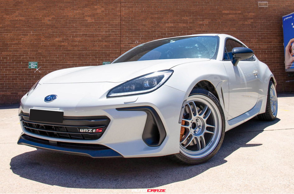 SUBARU BRZ ENKEI RPF1 SILVER