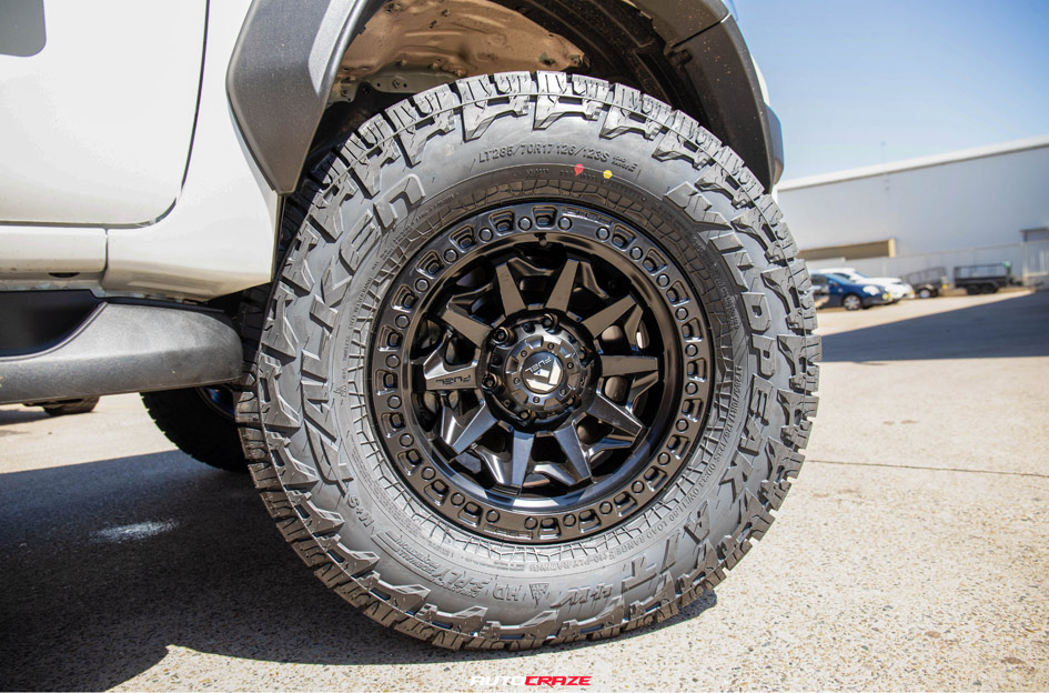 TOYOTA HILUX FUEL COVERT MATTE BLACK