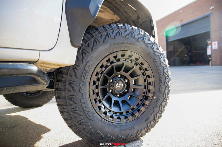 TOYOTA HILUX GR BLACK RHINO BARRAGE MATTE BLACK