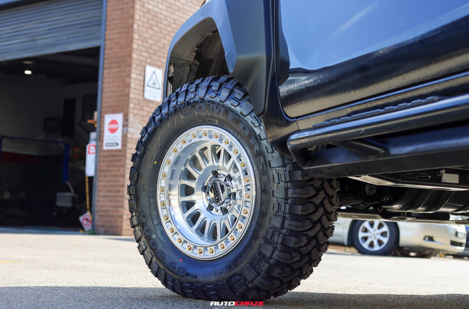 TOYOTA HILUX GR KMC IMS GLOSS SILVER W/ MACHINED FACE