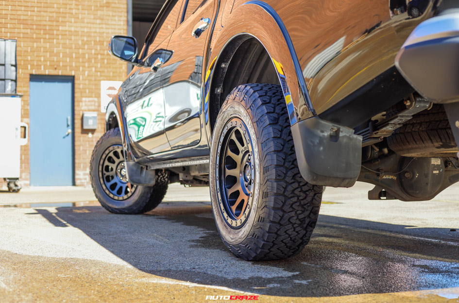 MITSUBISHI TRITON FUEL VECTOR MATTE BLACK