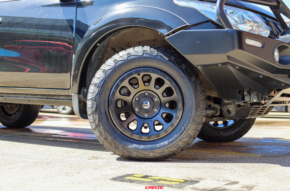 MITSUBISHI TRITON FUEL VECTOR MATTE BLACK