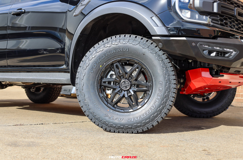 FORD RANGER RAPTOR NEXT GEN NOMAD N232 SATIN BLACK