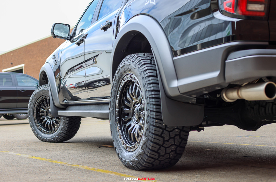 FORD RANGER RAPTOR NEXT GEN FUEL RINCON MATTE BLACK