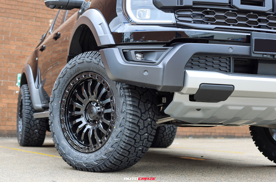 FORD RANGER RAPTOR NEXT GEN FUEL RINCON MATTE BLACK