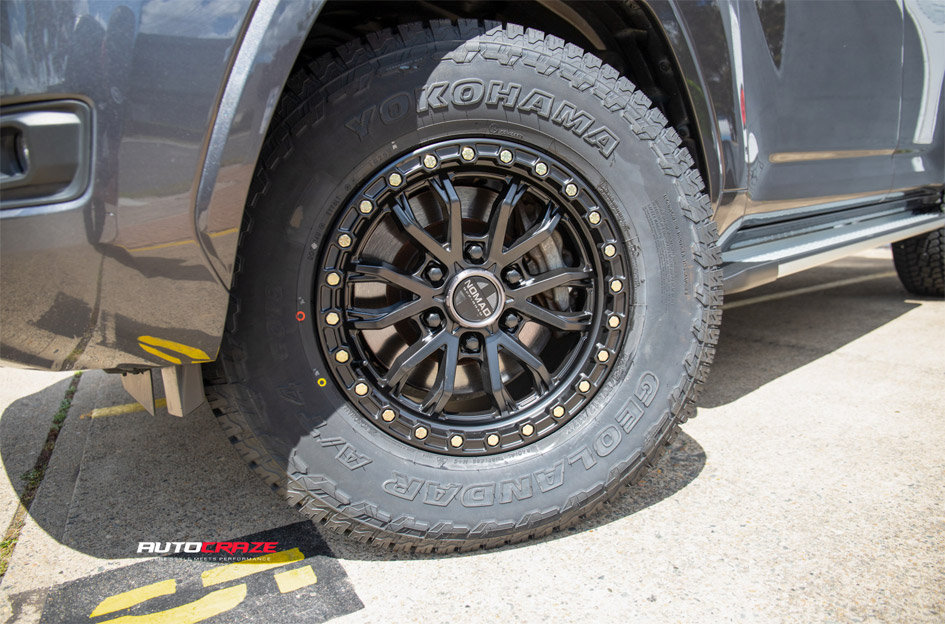 TOYOTA LANDCRUISER PRADO 300 SERIES NOMAD N133 SATIN BLACK