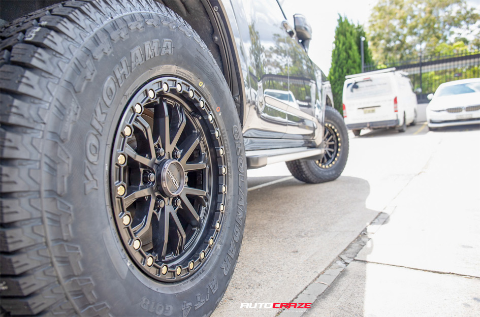 TOYOTA LANDCRUISER PRADO 300 SERIES NOMAD N133 SATIN BLACK