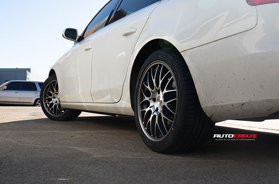 AUDI A4 MOTEGI MR153 MACHINED GUNMETAL