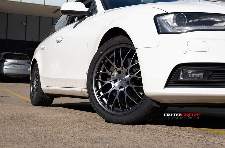 AUDI A4 MOTEGI MR153 MACHINED GUNMETAL