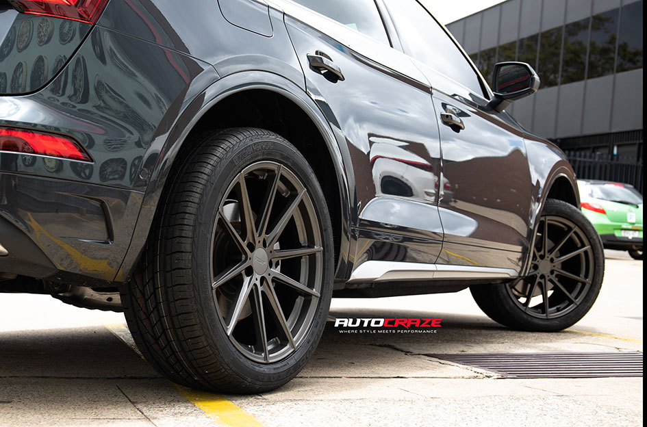 AUDI Q5 TSW BATHURST GLOSS GUNMETAL 