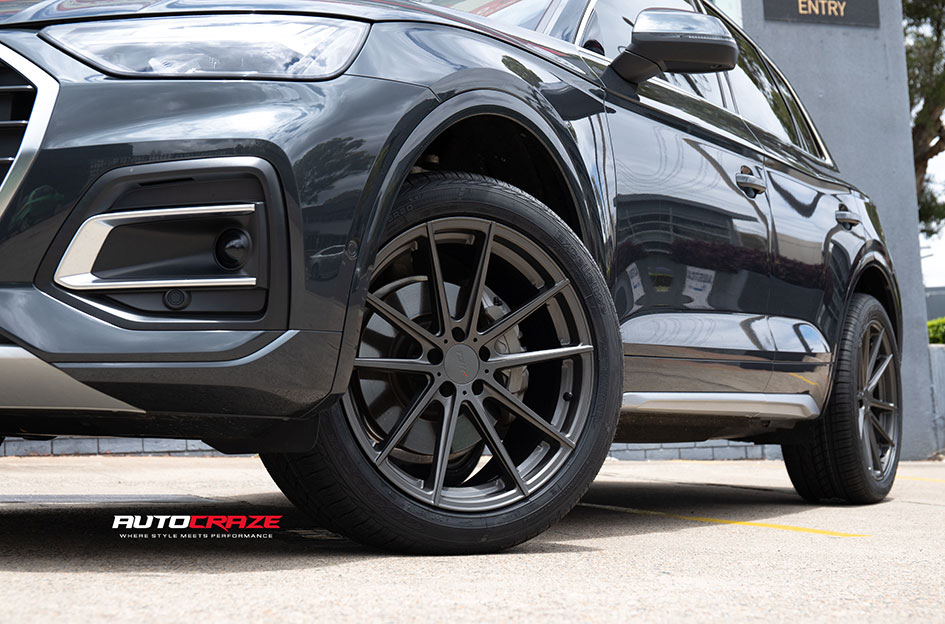 AUDI Q5 TSW BATHURST GLOSS GUNMETAL 