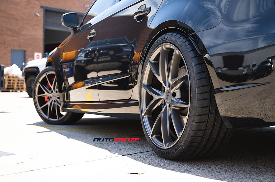 AUDI RS3 NICHE MISANO MATTE GUNMETAL