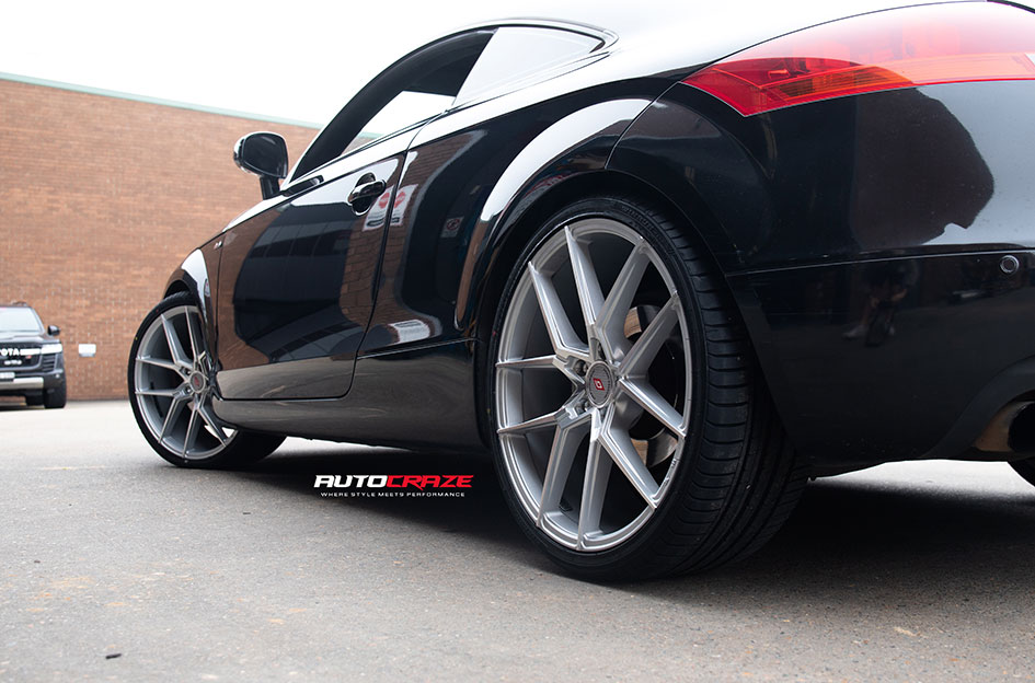 AUDI TT INFORGED IFG 39 SILVER MACHINED FACE