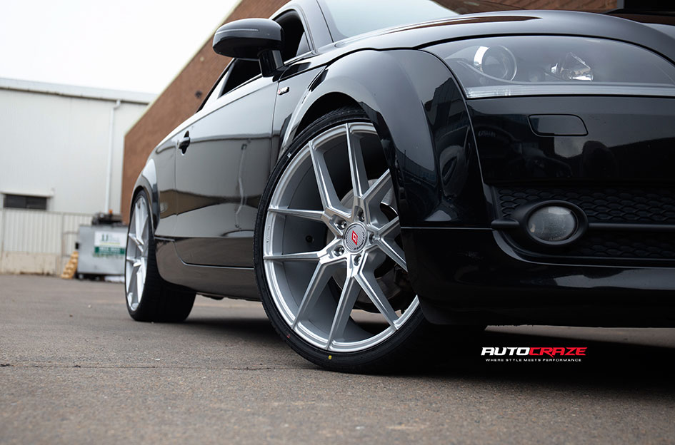 AUDI TT INFORGED IFG 39 SILVER MACHINED FACE