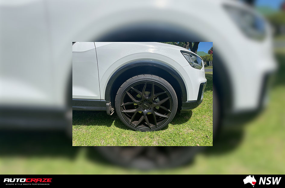 AUDI A3 INOVIT THURST SATIN BLACK 