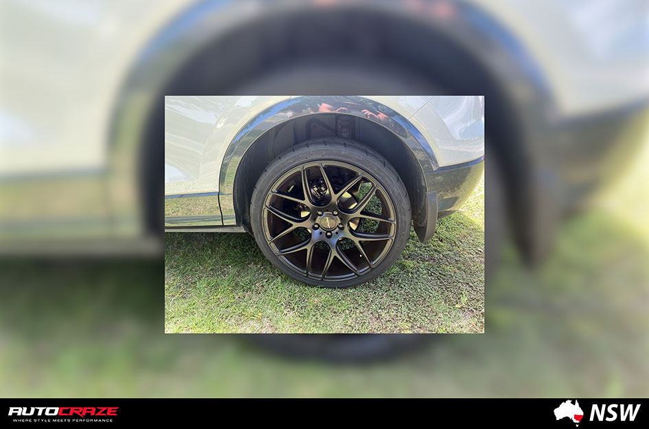AUDI A3 INOVIT THURST SATIN BLACK 