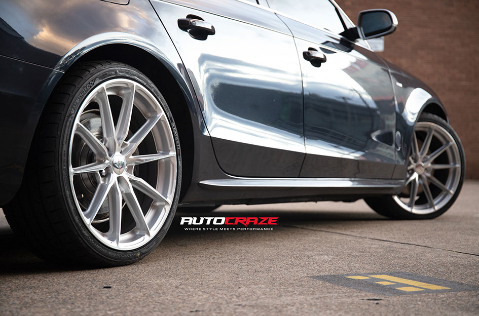 AUDI A4 MASON ZR6 SILVER POLISHED