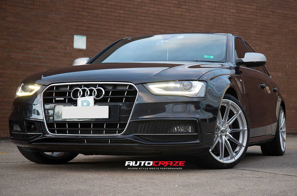 AUDI A4 MASON ZR6 SILVER POLISHED