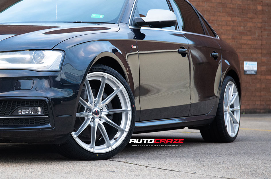 AUDI A4 MASON ZR6 SILVER POLISHED