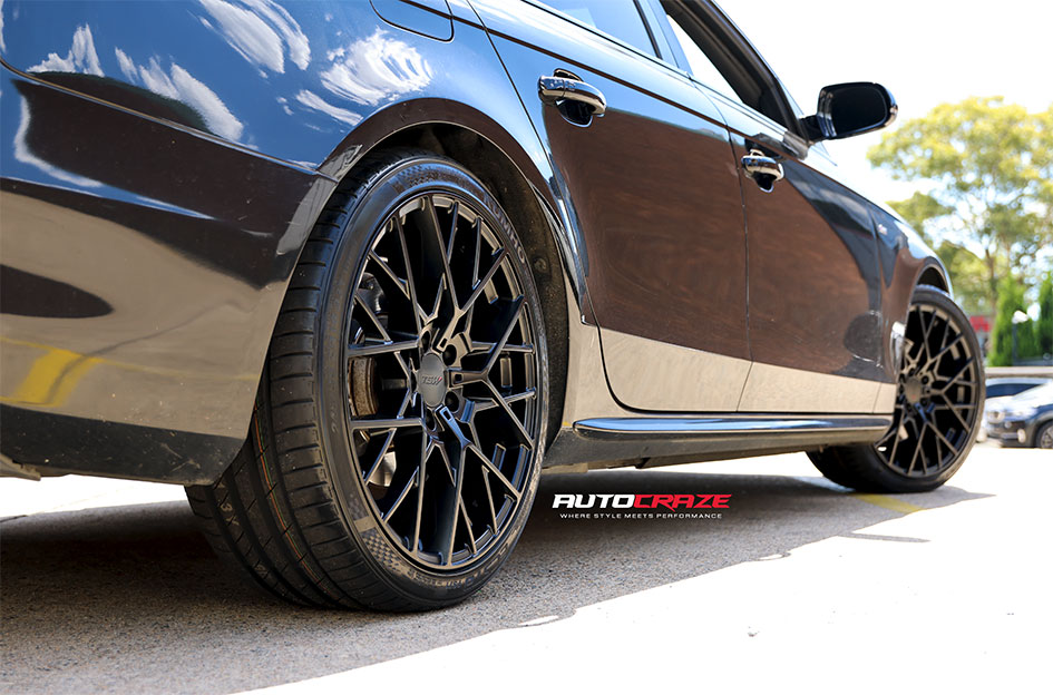 AUDI A4 TSW SEBRING MATTE BLACK