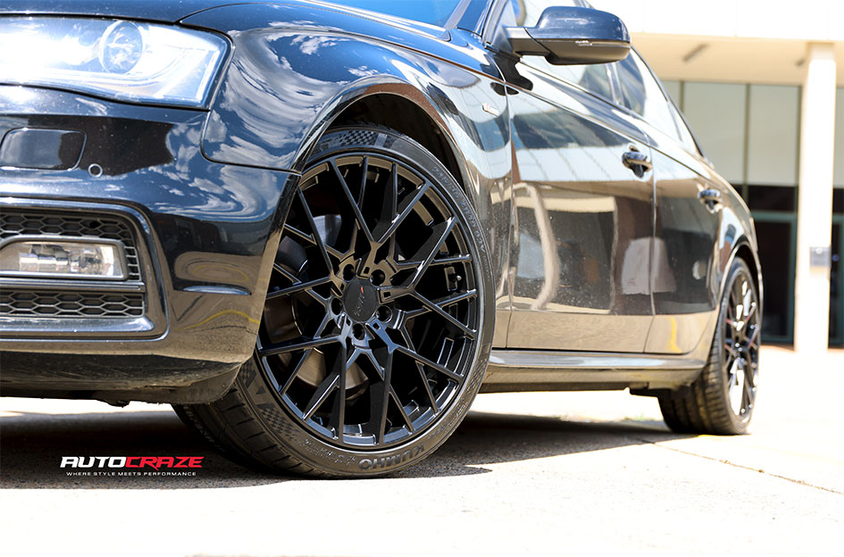 AUDI A4 TSW SEBRING MATTE BLACK