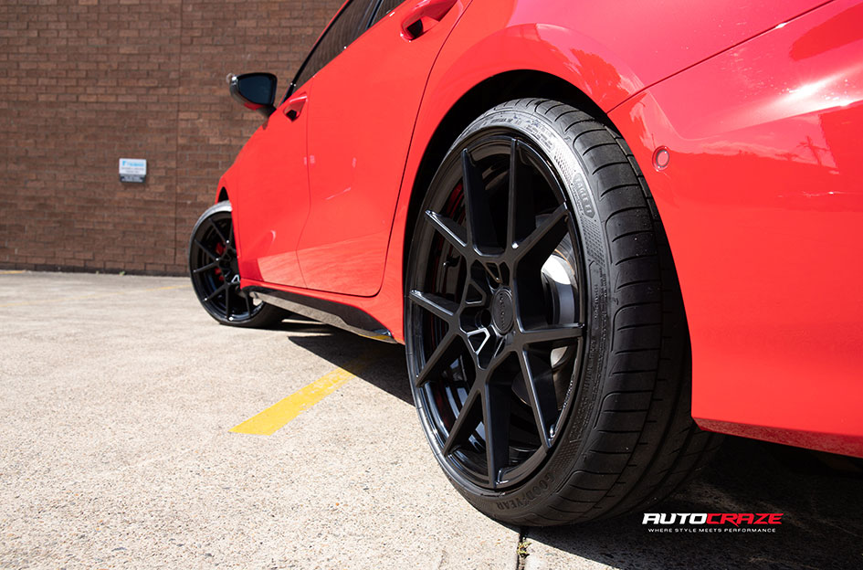 AUDI S3 ROTIFORM KPS MATTE BLACK 