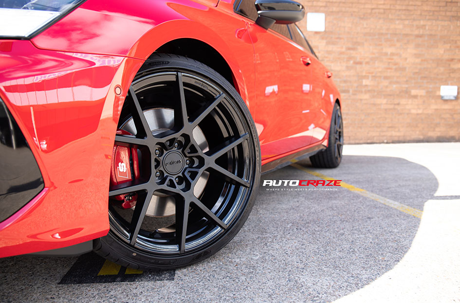 AUDI S3 ROTIFORM KPS MATTE BLACK 